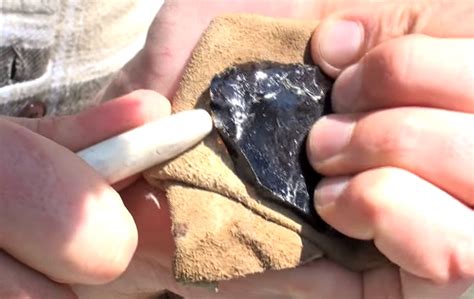 How To Make A Glass Arrowhead From An Old Beer Bottle Off Grid World