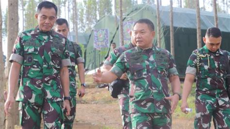 Kasad Meninjau Lokasi Pembangunan Mabes Tni Ad Di Ikn Nusantara