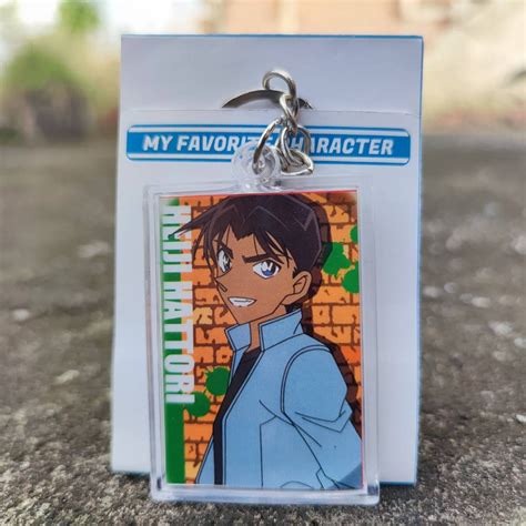 Jual Keychain Anime Detective Conan Ganci Anime Gantungan Kunci