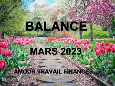 BALANCE MARS 2023 Suivez Vos Intuitions YouTube