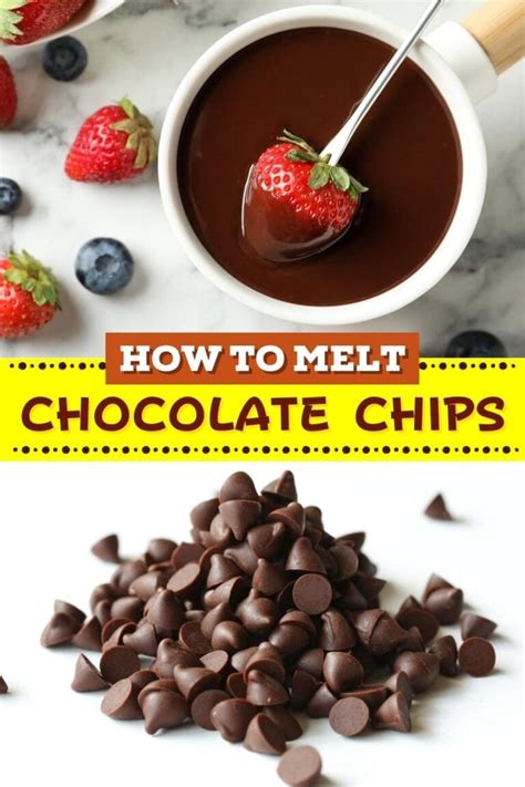 How to Melt Chocolate Chips (3 Easy Methods) - Insanely Good