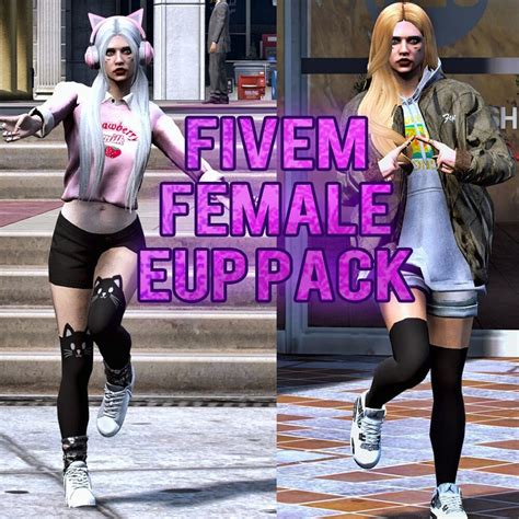 Fivem Female Eup Pack Fivem Ready Optimized High Quality Etsy