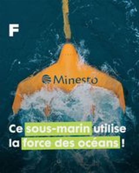 Le Dragon De Minesto Un Cerf Volant Mar Moteur Qui Produit De L