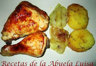 MUSLOS DE POLLO AL HORNO Recetas De La Abuela Luisa