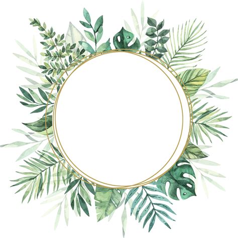 Download Leaves Circle Frame Royalty Free Vector Graphic Pixabay