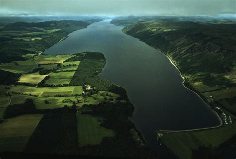 Aerial View Of Loch Ness Photograph by Emory Kristof