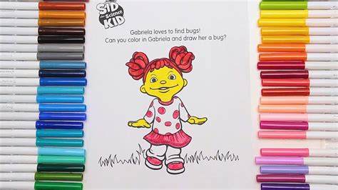 Gabriela Coloring Pages - Free Sid the Science Kid Coloring Pages Printables