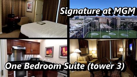 The Signature At Mgm Grand 1 Br Suite Youtube