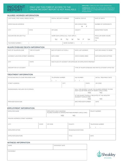 Fillable Online Employee Complete With Your Supervisor Fax Email Print