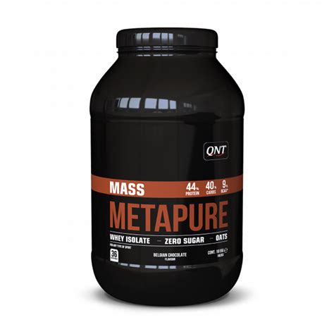 Qnt Metapure Whey Isolate Gainer 1815g Malta Elite Supplements