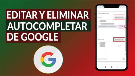 Cómo editar o eliminar la información de autocompletar de GOOGLE YouTube