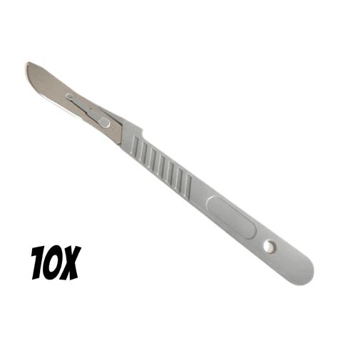 10 Pack Of 22 Disposable Scalpels For Various Sorts Of Etsy