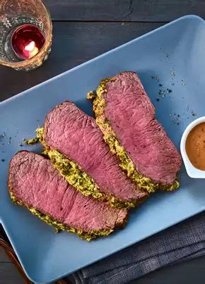 Roastbeef Mit Kr Uter Senf Kruste Rezept Dr Oetker