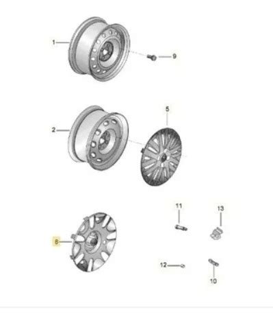 Tapon De Rin Rueda Gol Saveiro Vw Original Pza Refaccionariapolcar