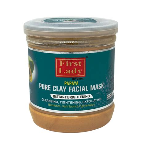 Vitamin C And Kaolin Pure Clay Face Mask First Lady London