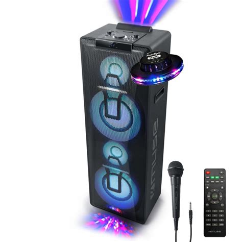 Enceinte Sonorisation Muse M Dj Dj Led Party Box Double