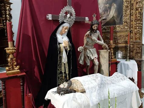 El Amarrao La Virgen De Las Ang Stias Y El Cristo Yacente Por Primera