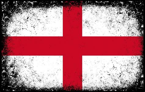 Old Dirty Grunge Vintage England National Flag Illustration 13041663