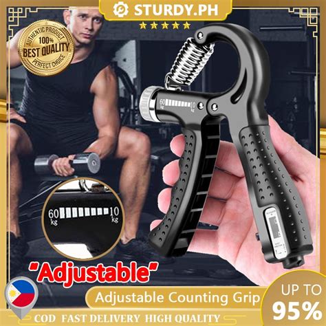 Gripper R Shape Adjustable Countable Hand Grip Strength Exercise