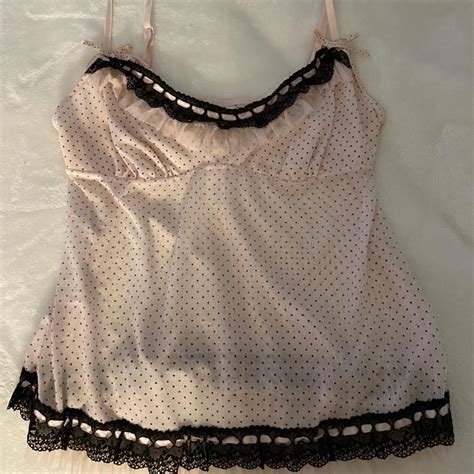 Gorgeous Vintage Sheer Lingerie Cami Top No Longer Depop
