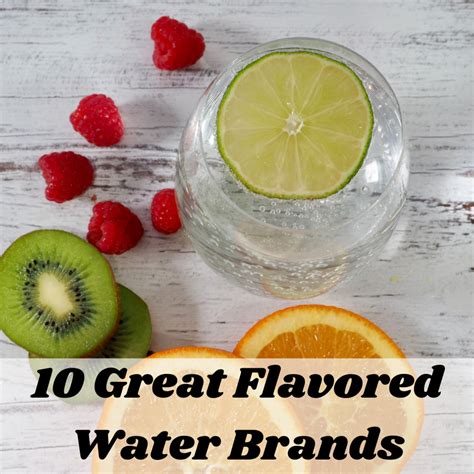 Top Brands Of Flavored Water Delishably