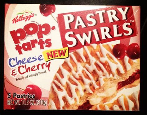 From 1999 Kelloggs Pastry Swirls New Cheese And Cherry Danish Pastries