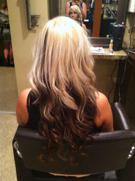 Blonde With Brown Underneath Hair Stylesupdoscolors By Me