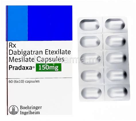 Buy Pradaxa Online Dabigatran Capsule Buy Pharmamd