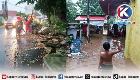 Kupas Tuntas Hujan Deras Bandar Lampung Dikepung Banjir Dan Tembok