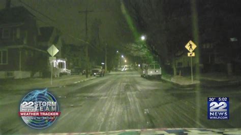 Icy Road Conditions In Lower Pioneer Valley For Morning Commute Wwlp