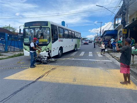 Motociclista Fica Ferido Ap S Desviar De Lombada E Colidir Contra