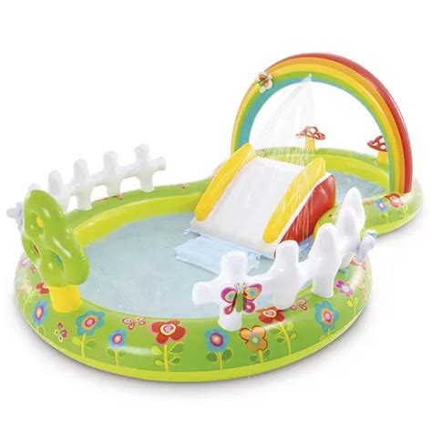 Piscina Infl Vel Intex Playground Meu Jardim Litros Pvc Leroy Merlin