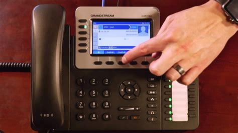 Overview Of Grandstream Gxp Enterprise Ip Phone Youtube