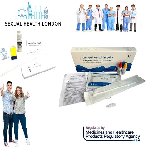 Gonorrhoea Chlamydia Self Home Swab Tests Male Female Gp Sti Std