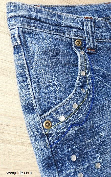 Embroidered Jeans DIY Tutorial 5 Best Positions For Jeans Embroidery