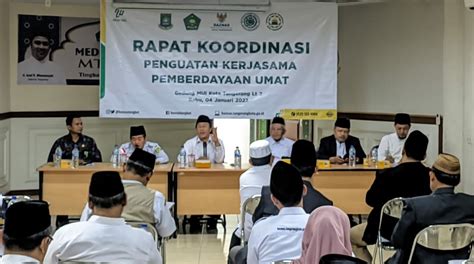 MUI Baznas Dan DMI Bersinergi Dalam Pemberdayaan Umat Berita Tangerang