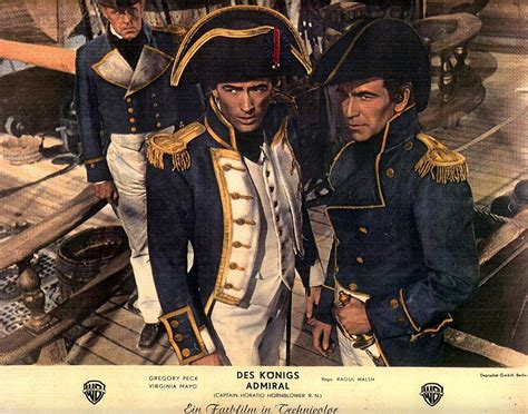 Gregory Peck And Robert Beatty In Captain Horatio Hornblower R N 1951