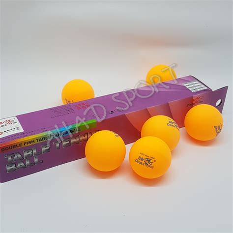 Jual Bola Pingpong Double Fish Isi 6 Bola Tenis Meja Pingpong Shopee