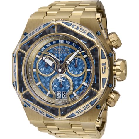 Invicta Reserve Carbon Hawk Chronograph Quartz Blue Dial Men S Watch