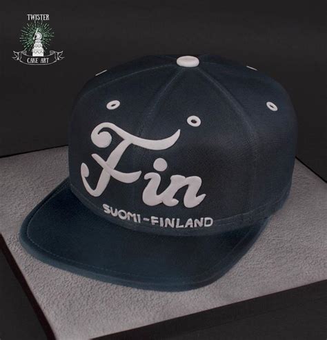 Baseball Cap Cake Decorated Cake By Twister Cake Art Cakesdecor