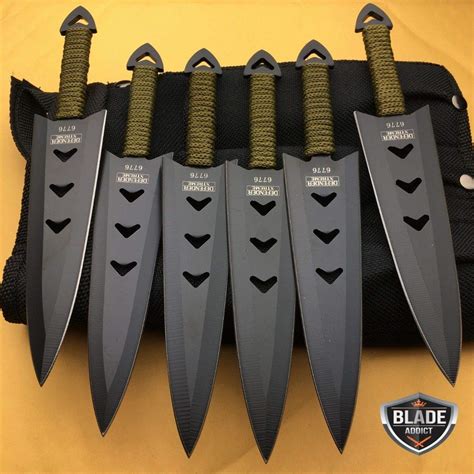 The 10 Best 6pc Ninja Tactical Kunai Throwing Knife Set W Sheath Home