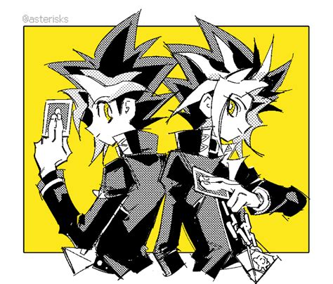 Muto Yugi And Yami Yugi Yu Gi Oh And 1 More Drawn By Asterisksaya