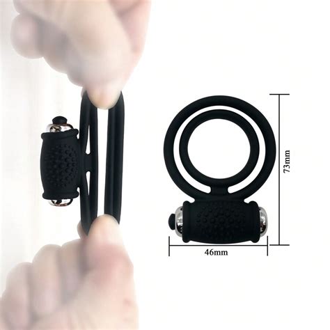 Silicone Vibrating Cock Ring Penis Ring Versatile Sex Toys Adult