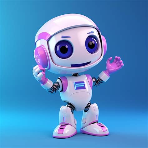 Premium Photo The Cutest Little Robot Ever 3d Pixar Cartoon