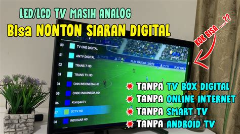 Tv Analog Jadi Digital Homecare