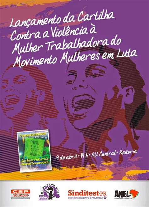 Movimento Mulheres em Luta CARTILHA CONTRA A VIOLÊNCIA À MULHER