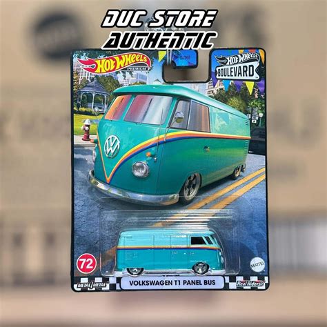 ducstore vn Xe mô hình HKF Hot Wheels Boulevard Volkswagen T Panel Bus Teal Shopee Việt Nam