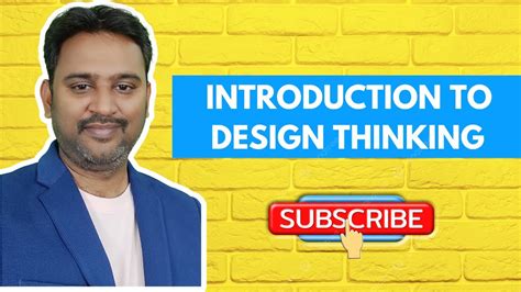 Introduction To Design Thinking And Innovation Dtandi Lecture Series Sns Institutions Youtube