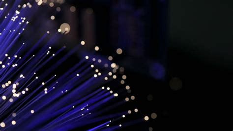 fiber optics strands stock footage video  royalty