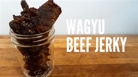 Wagyu Beef Jerky With A5 Japanese Wagyu Youtube